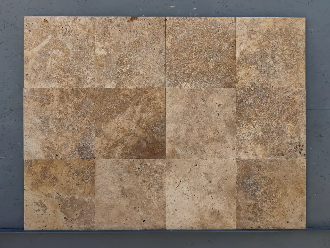 Плитка из травертина ANTIQ VERSAL 300x300x20 мм, код 5462
