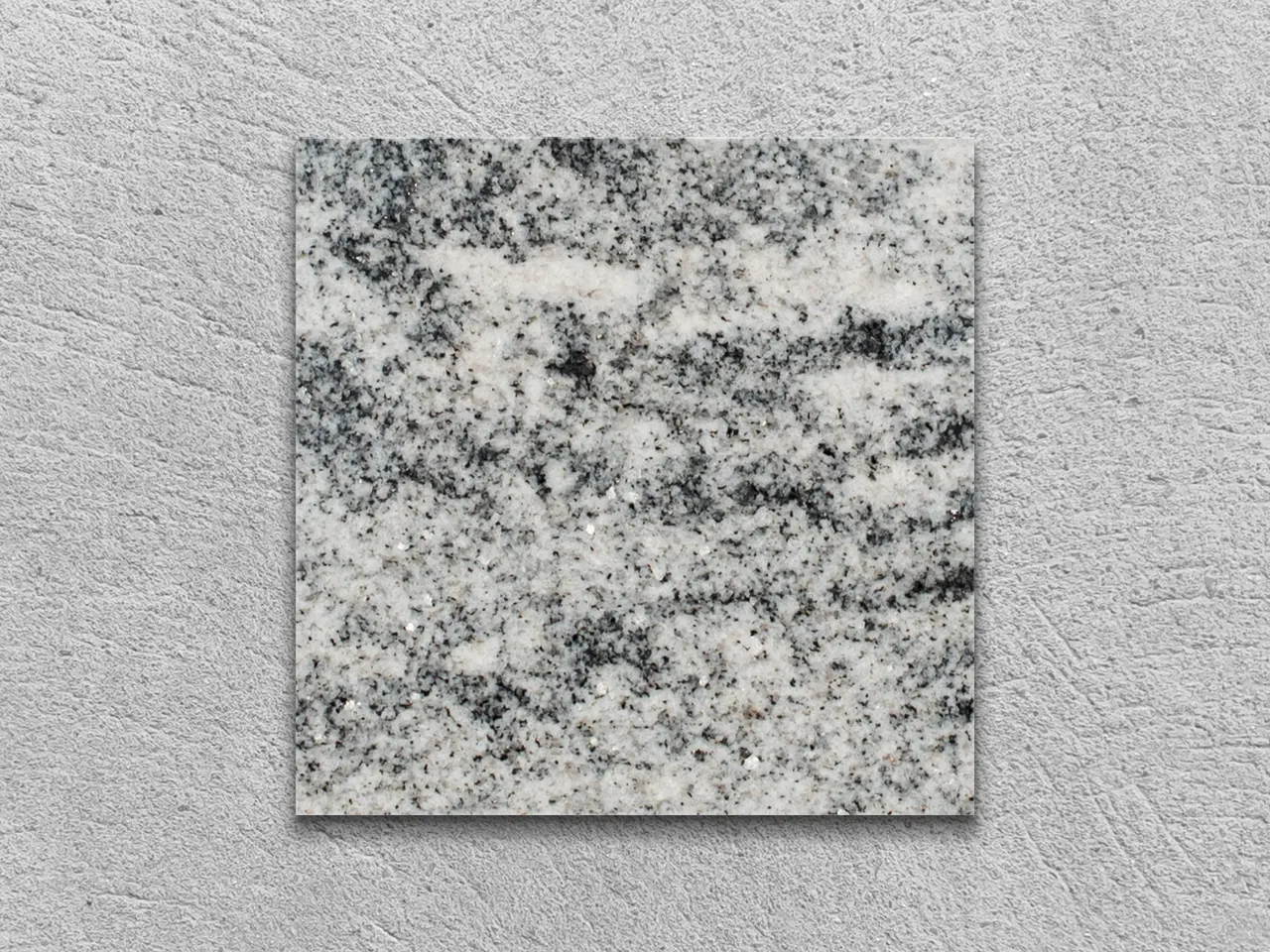 Слэб из гранита VISCOUNT WHITE полированный 100x100x20 мм, код 11283