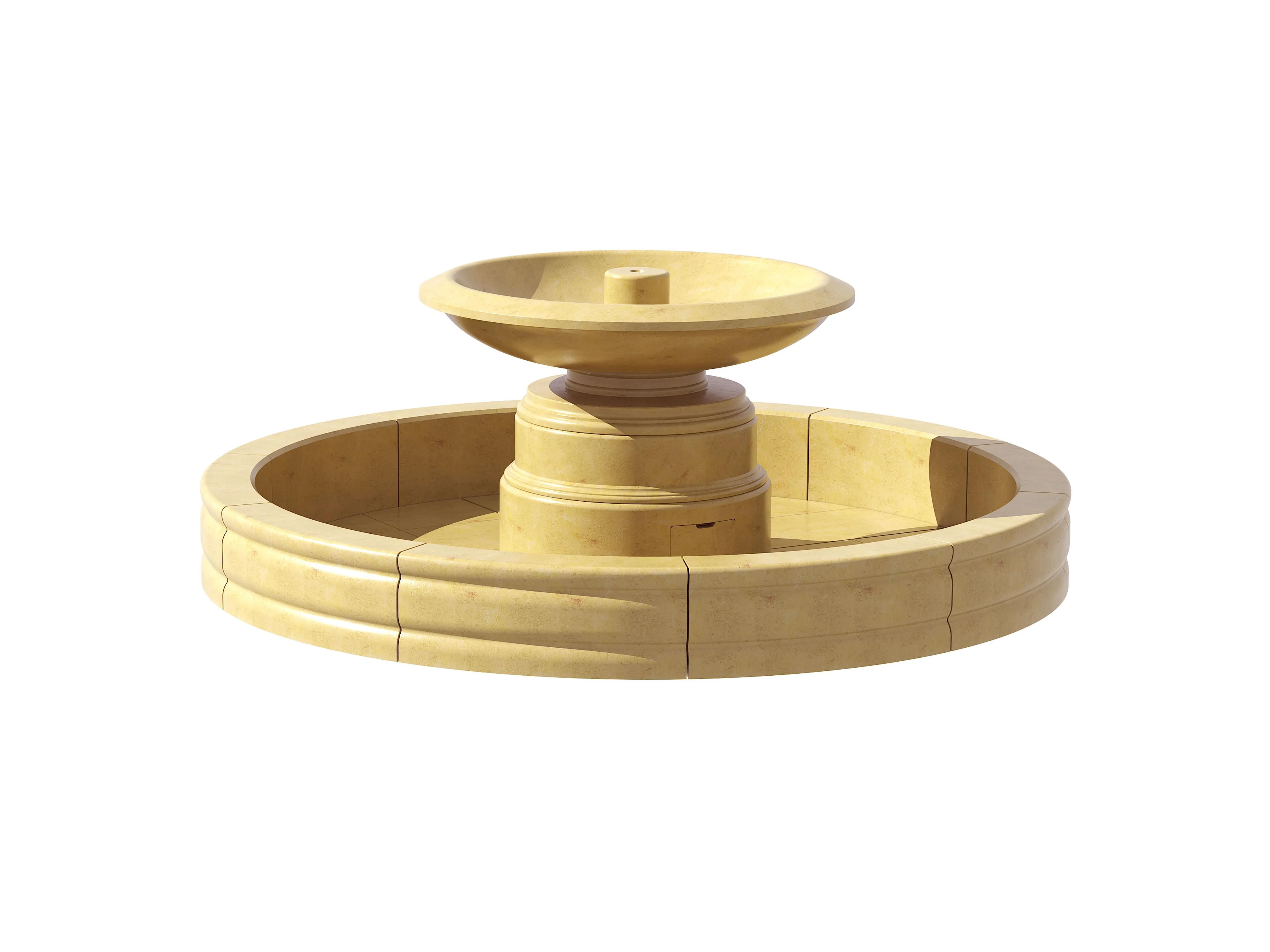 Фонтан DIAMOND V/P БАЙКАЛ 4000x4000x1415 мм, код 13313