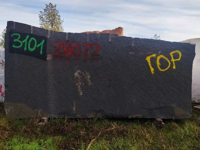 Гранит Блок из гранита ГАББРО-ДИАБАЗ 2720x1730x1310 мм, код 29072