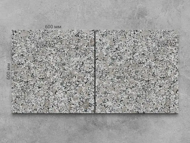 Плитка из гранита PEARL FLOWER 600x600x20 мм, код 1240