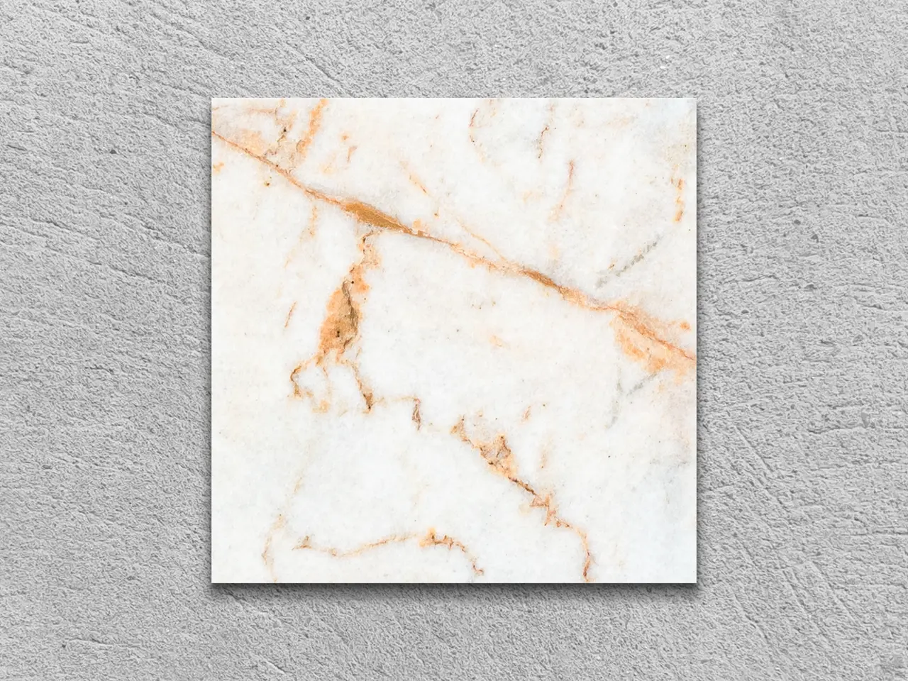 Слэб из мрамора SPIDER GOLD полированный 100x100x20 мм, код 4723