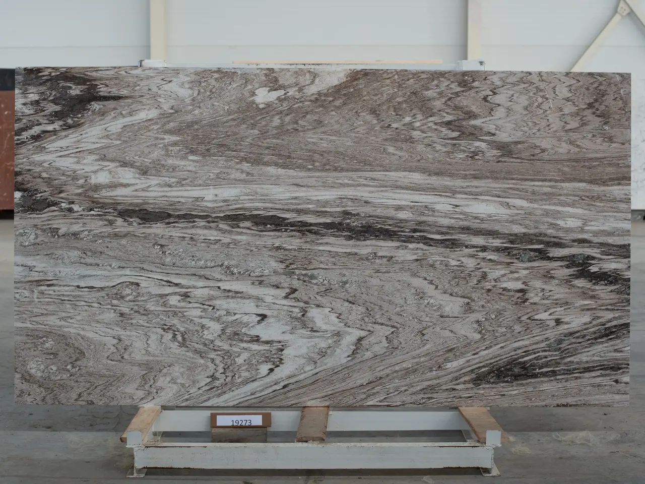 Слэб из мрамора PALISSANDRO полированный 2870x1560x20 мм, код 19273