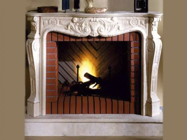 Камин CREMA DELICATO GRENOBLE 1550x1200x350 мм, код 4141