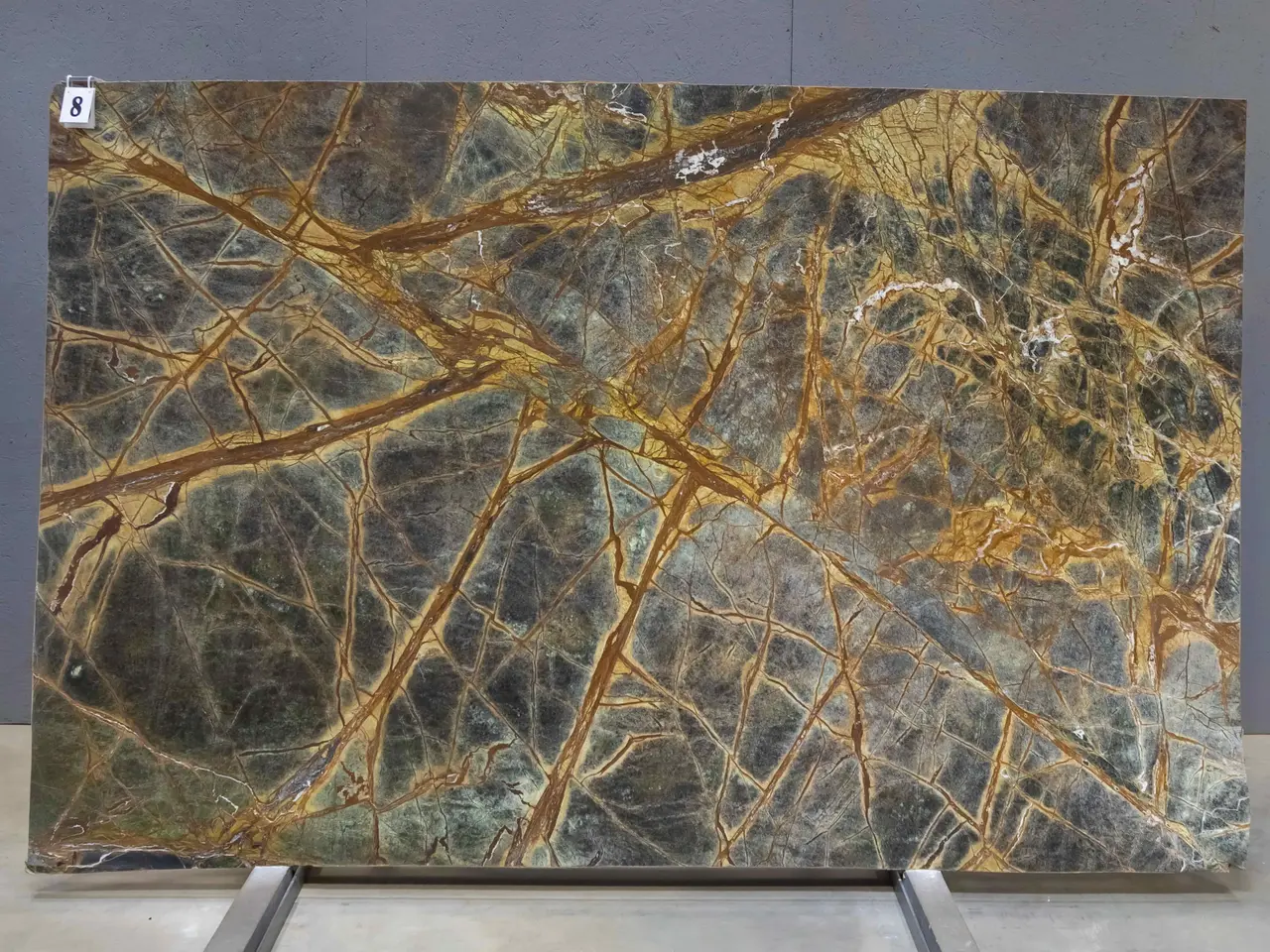 Слэб из мрамора BIDASAR BROWN LEATHER 2660x1700x20 мм, код 26937