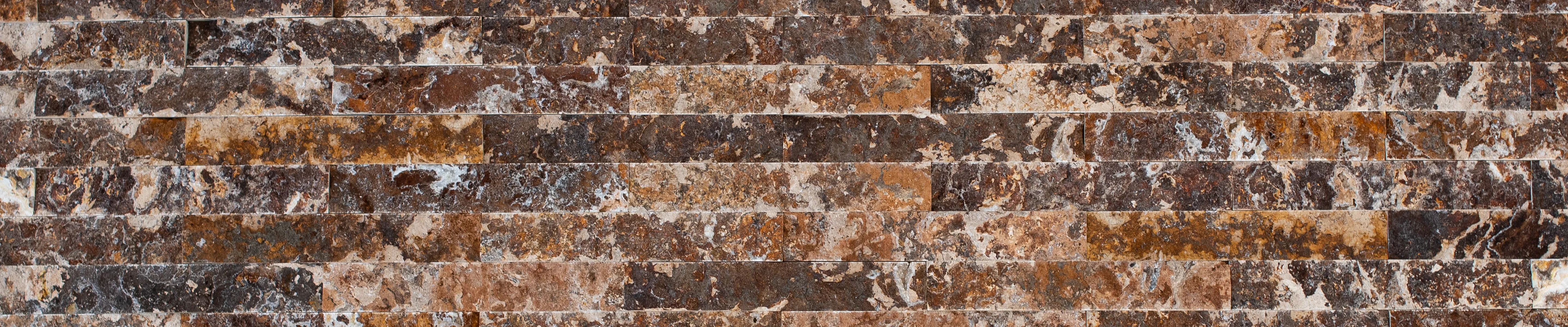 Травертин ZEBRA BROWN CROSS колотый