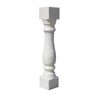 Балясина PURE WHITE M5, мрамор полированный