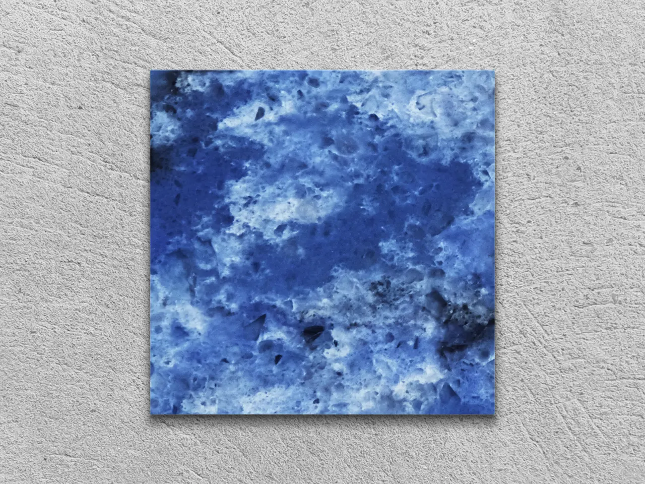 THUNDER BLUE полированный BQ8786 100x100x20 мм, код 27276