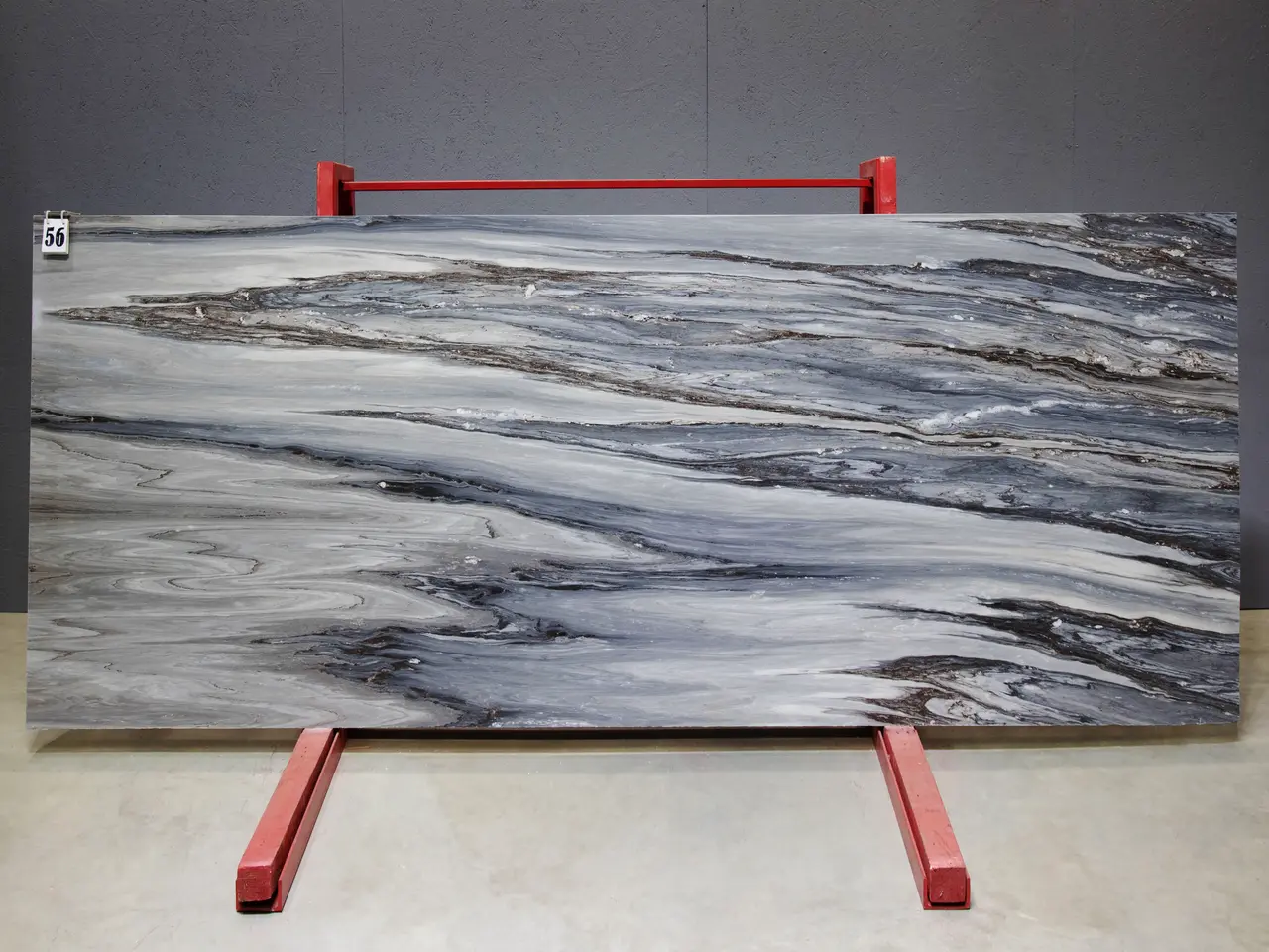 Слэб из мрамора PALISSANDRO BRONZE полированный 3130x1270x20 мм, код 28281