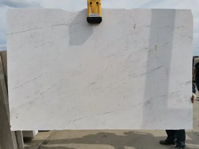 Слэб из мрамора PIRGON ALAS полированный 2950x1400x20 мм, код 16643