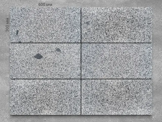 Плитка из гранита BELLA WHITE 600x300x30 мм, код 1245