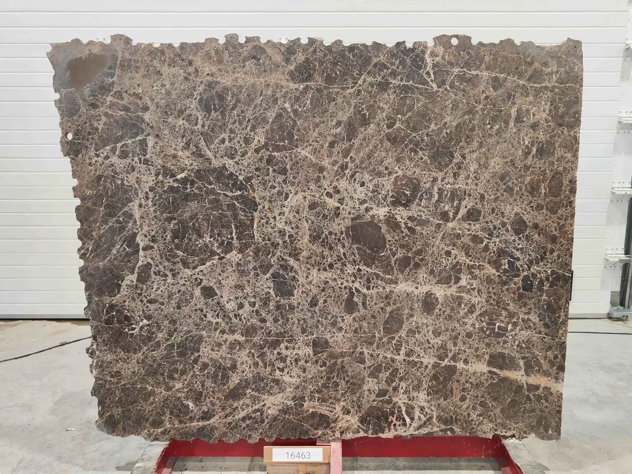 Слэб из мрамора EMPERADOR DARK полированный 1970x1600x30 мм, код 16463