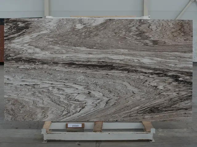 Слэб из мрамора PALISSANDRO полированный 2870x1560x20 мм, код 19269