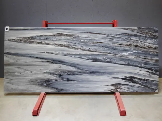 Слэб из мрамора PALISSANDRO BRONZE полированный 3130x1270x20 мм, код 28285