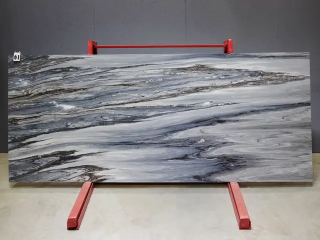 Слэб из мрамора PALISSANDRO BRONZE полированный 3130x1270x20 мм, код 28286