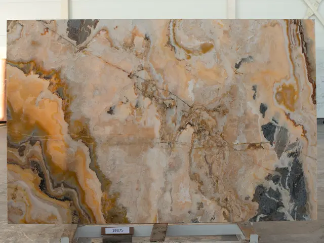 Слэб из оникса MIELE полированный 2750x1800x20 мм, код 19375