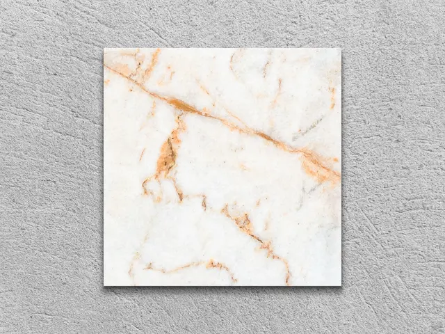 Слэб из мрамора SPIDER GOLD полированный 100x100x20 мм, код 4723