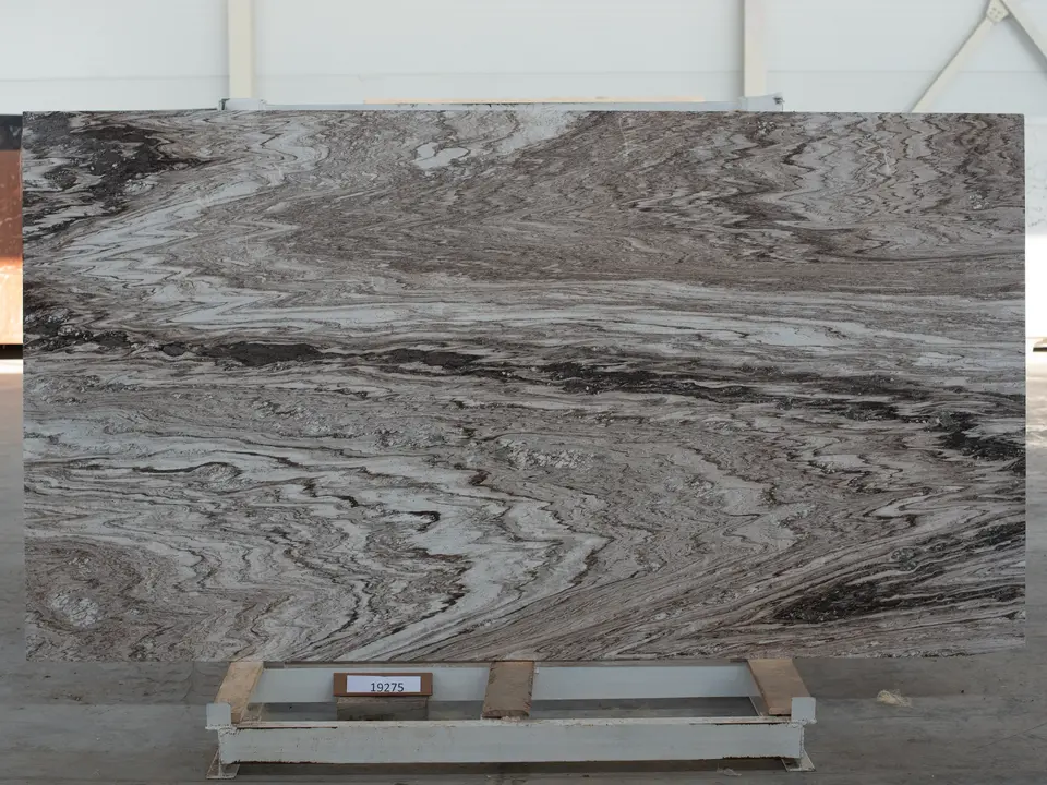 Слэб из мрамора PALISSANDRO полированный 2870x1560x20 мм, код 19275