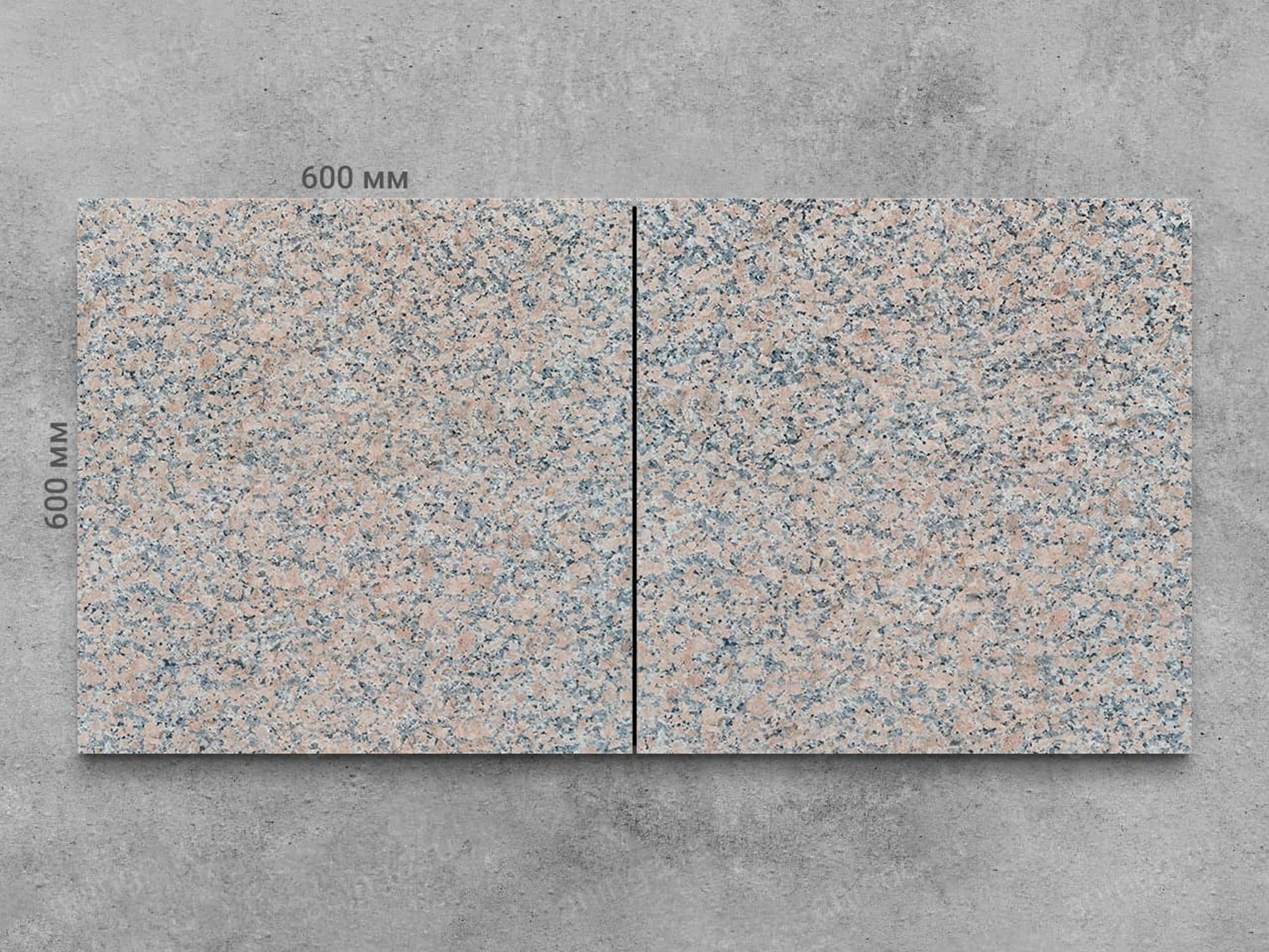 Плитка из гранита MAPLE RED 600x600x20 мм, код 1232