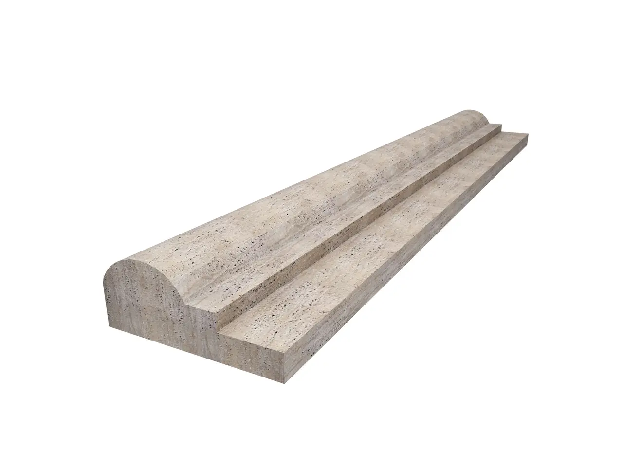 Карниз из травертина DIAMOND V/S M3 1000x50x20 мм, код 12531