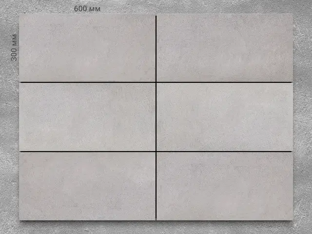 Плитка из базальта SISIAN пиленный 600x300x20 мм, код 912
