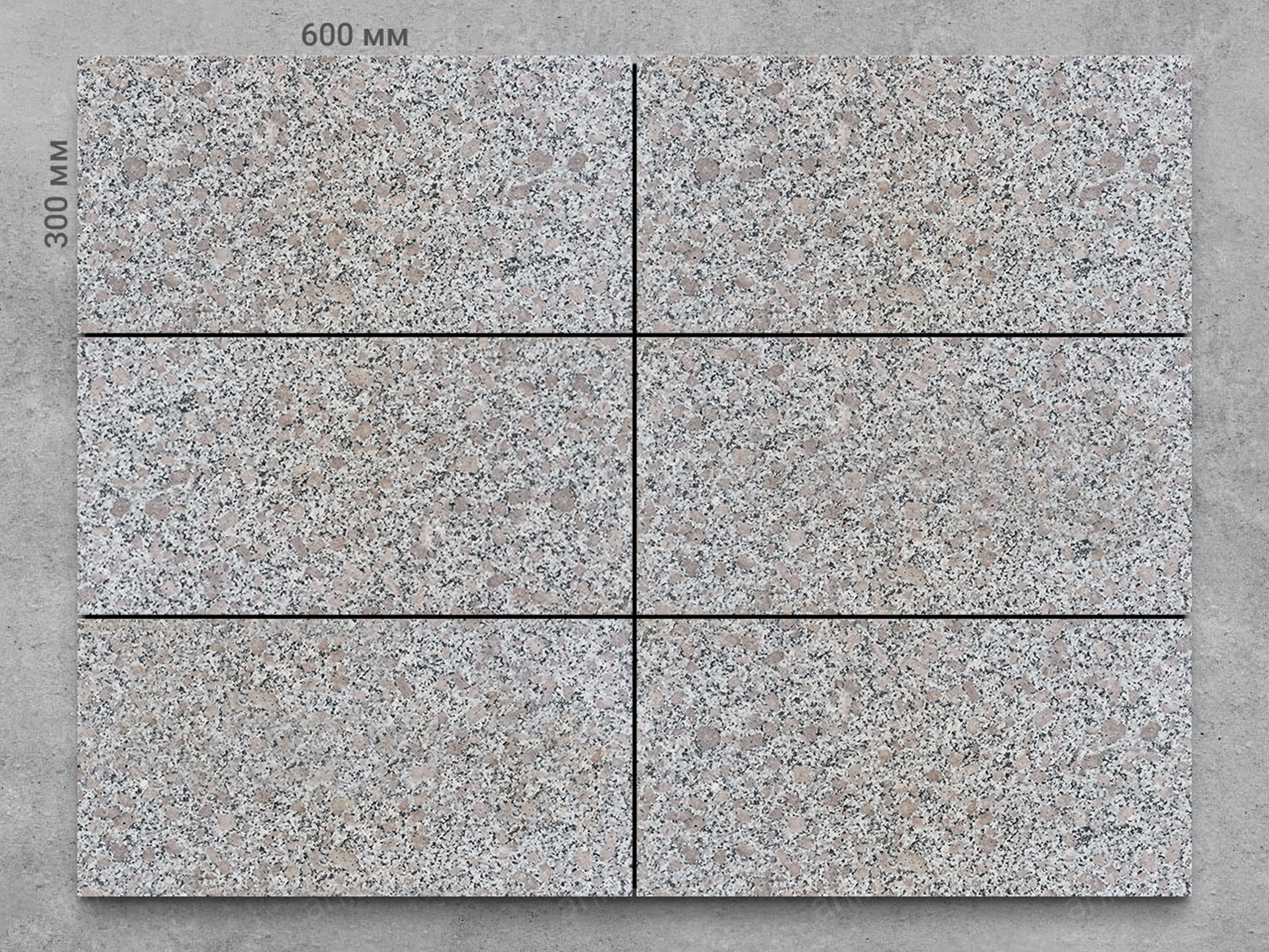 Плитка из гранита BAINBROOK BROWN NEW полированный 600x300x18 мм, код 12226