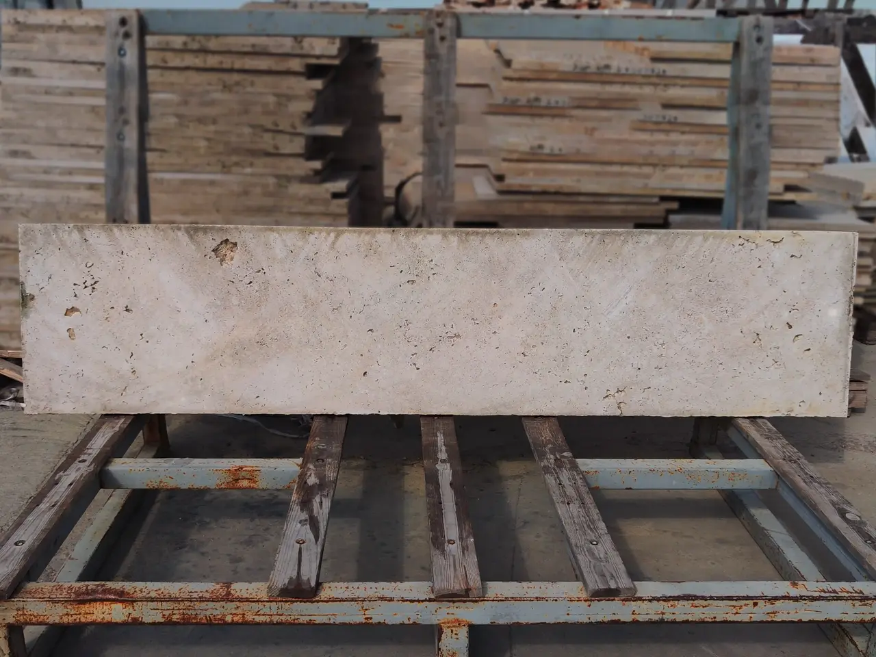 Травертин ANTIQ CROSS 1890x420x50 мм, код 28524