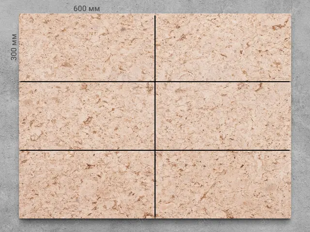 Плитка из туфа FELSITE CLASSIC 600x300x20 мм, код 915