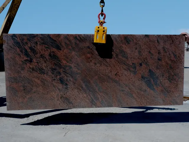 Слэб из гранита MULTICOLOUR RED полированный 2980x1210x30 мм, код 27669