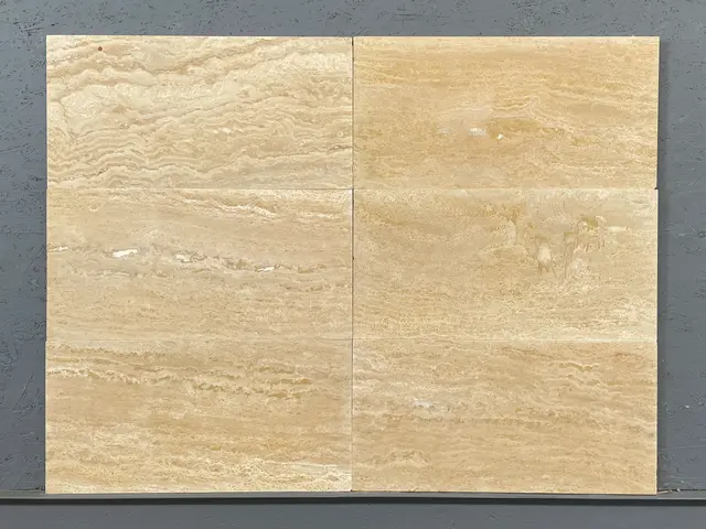 Плитка из травертина CLASSIC LIGHT 600x300x20 мм, код 1211