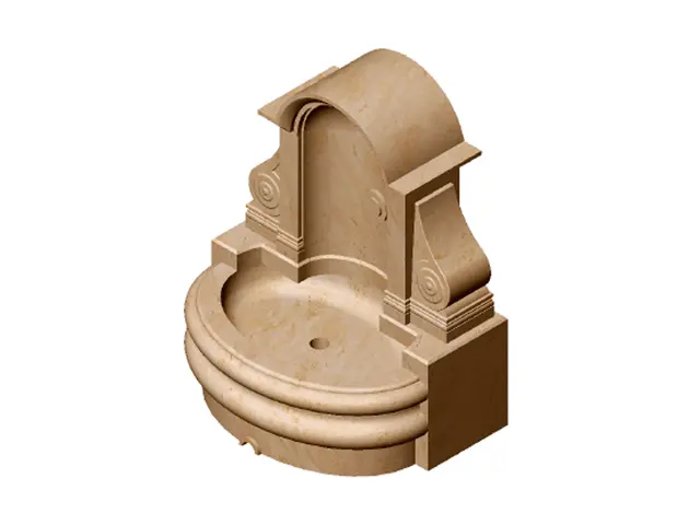 Фонтан DIAMOND V/S ИЗОМЕТРИЯ 1100x940x1430 мм, код 13296