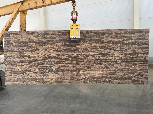 Слэб из мрамора COFFEE BEAN 2800x1060x20 мм, код 18989