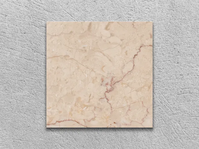 Слэб из мрамора CREMA NOVA EXTRA полированный 100x100x30 мм, код 14241