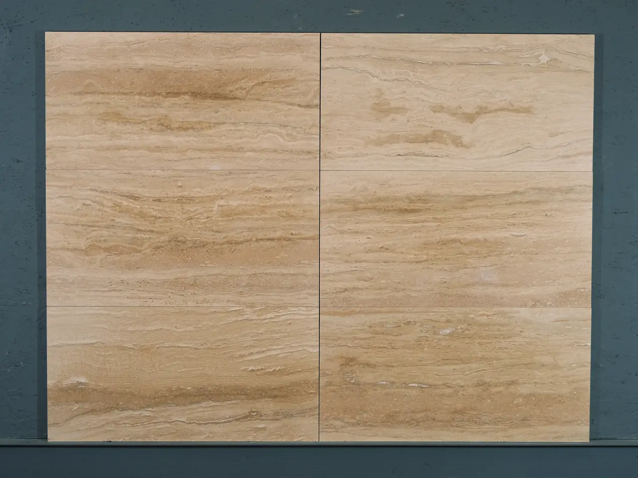 Плитка из травертина CLASSIC MEDIUM V/P полированный 600x300x20 мм, код 28118