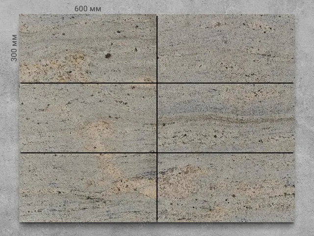 Плитка из гранита ASTORIA полированный 600x300x20 мм, код 4333