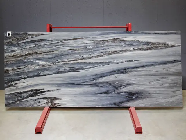 Слэб из мрамора PALISSANDRO BRONZE полированный 3130x1270x20 мм, код 28284