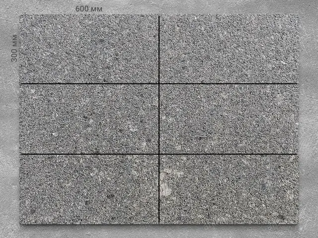 Плитка из гранита TAN BROWN термообработанный 600x300x18 мм, код 3874