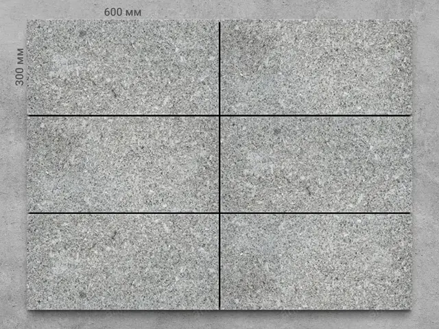 Плитка из гранита SESAM LIGHT 600x300x20 мм, код 7998
