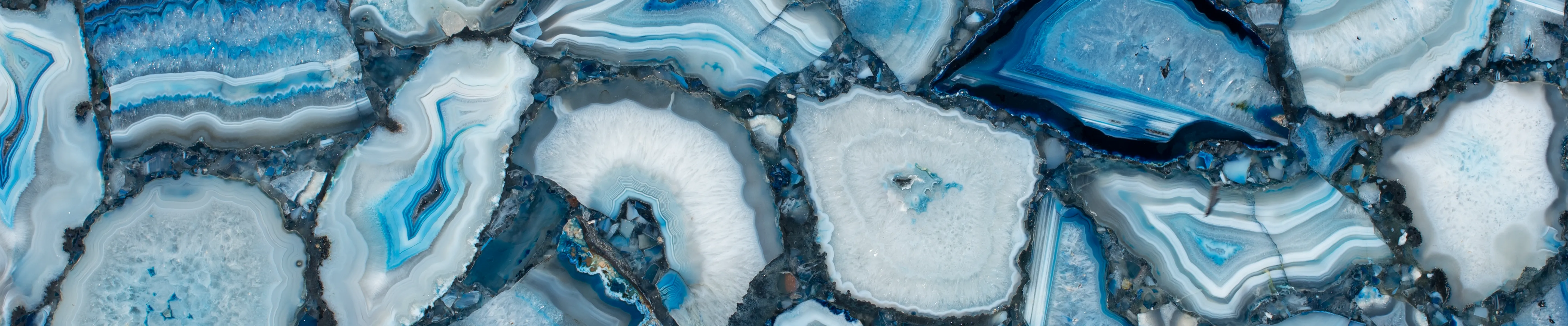 Эксклюзив AGATE BLUE полированный