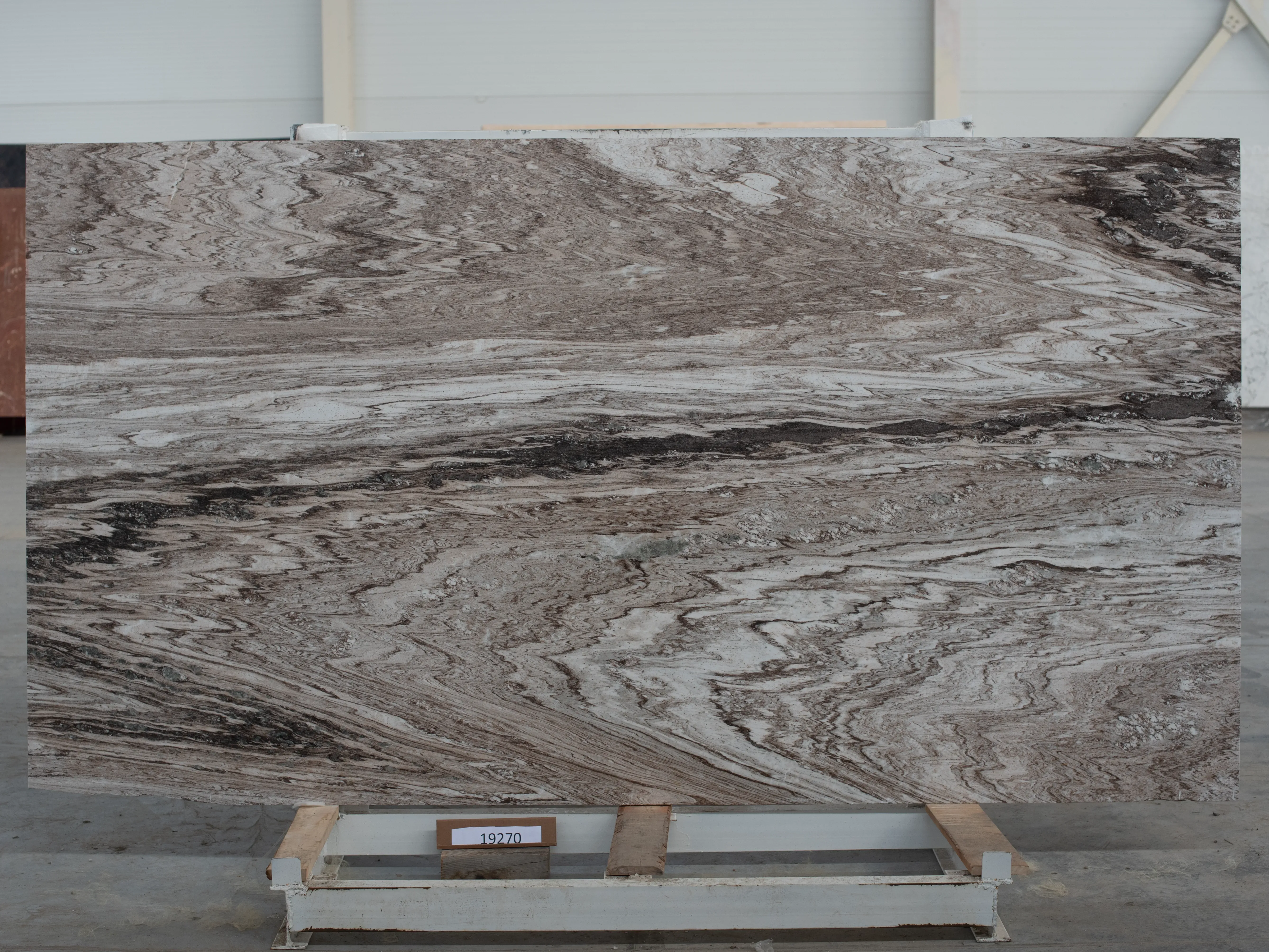 Слэб из мрамора PALISSANDRO полированный 2870x1560x20 мм, код 19270