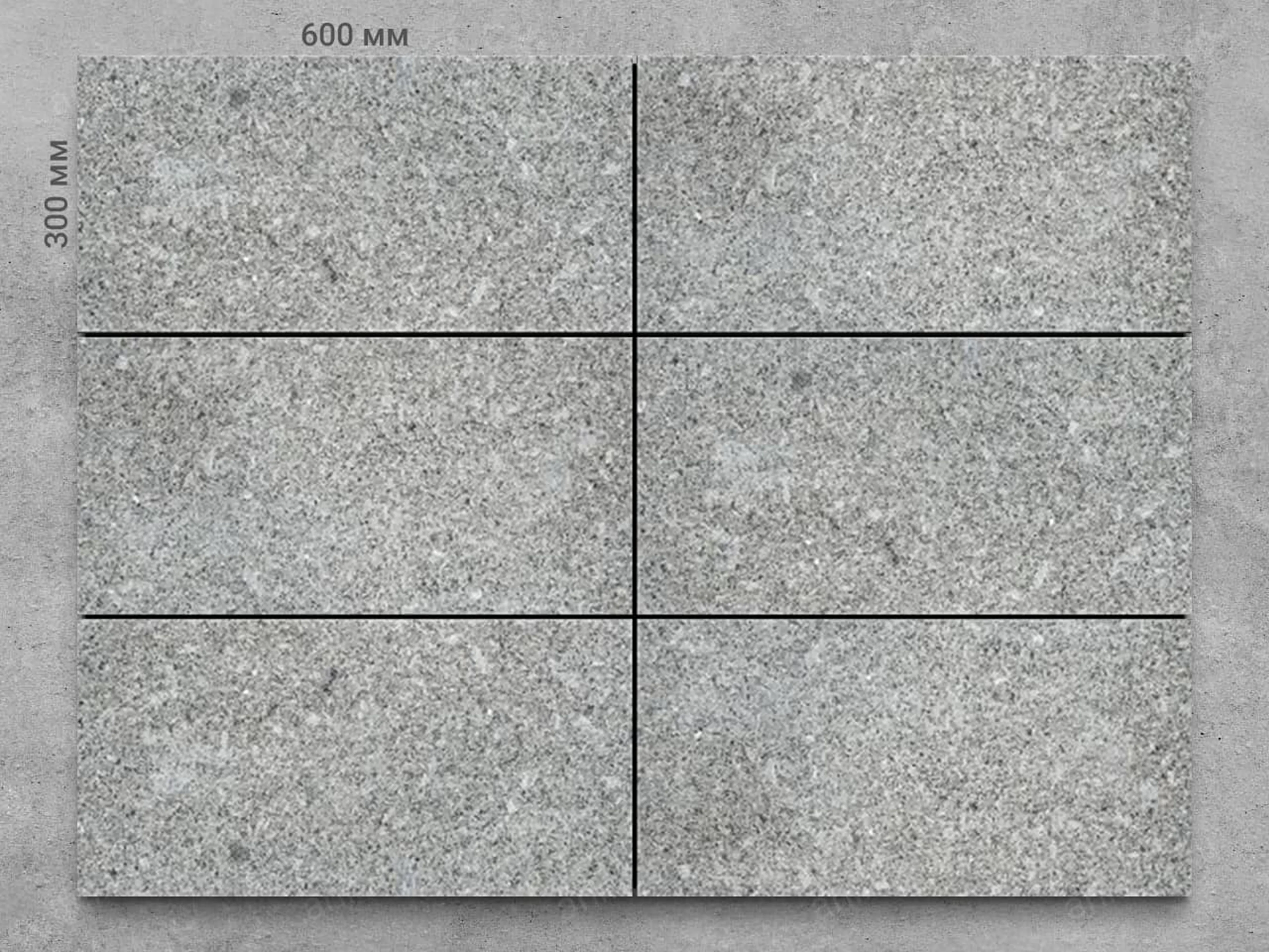 Плитка из гранита SESAM LIGHT 600x300x20 мм, код 7998