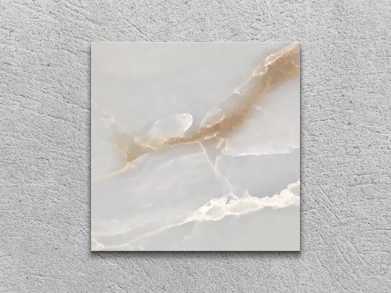 ONYX BIANCO полированный A94 100x100x20 мм, код 29028