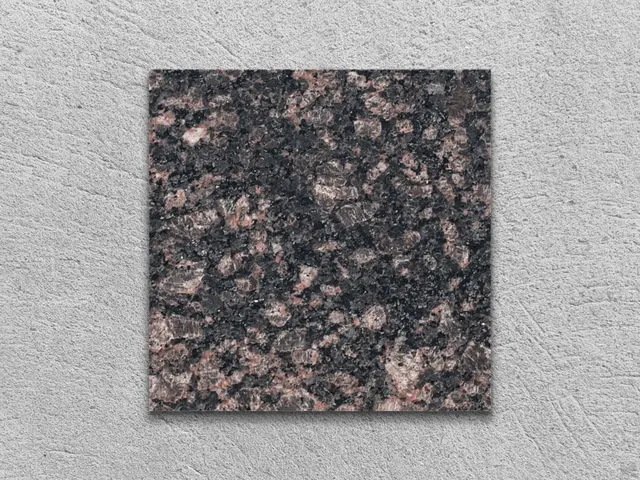 Слэб из гранита DYMOVSKIY термообработанный 100x100x30 мм, код 3415