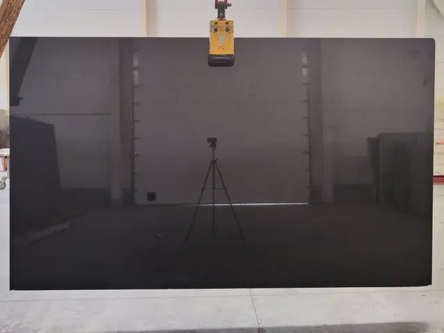 Слэб из гранита ABSOLUTE BLACK EXTRA полированный 3400x2010x30 мм, код 21814