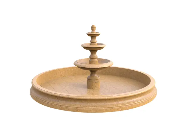 Фонтан DIAMOND V/P ТРИ ЧАШИ 4000x4000x2230 мм, код 13298