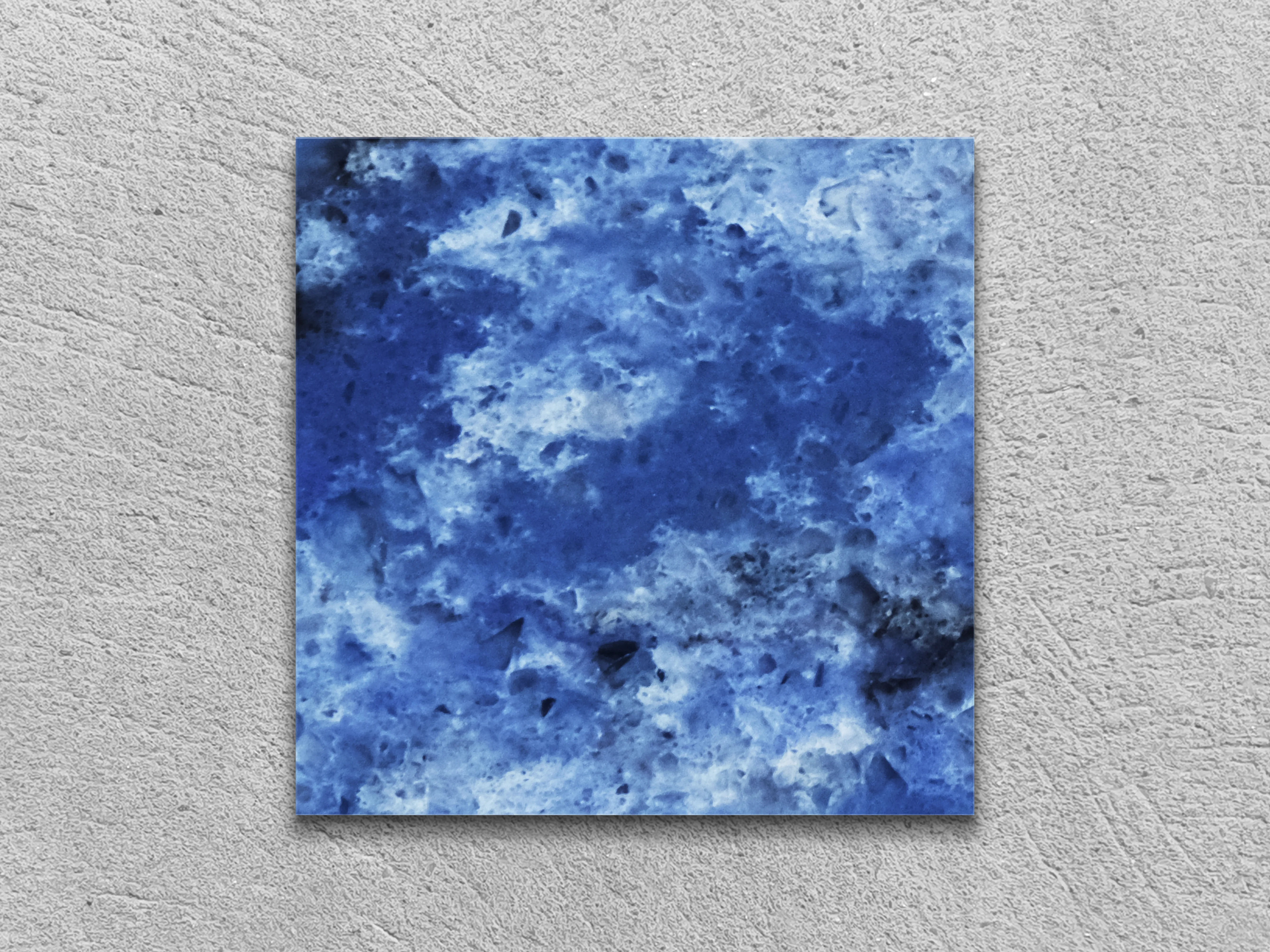 THUNDER BLUE полированный BQ8786 100x100x20 мм, код 27276