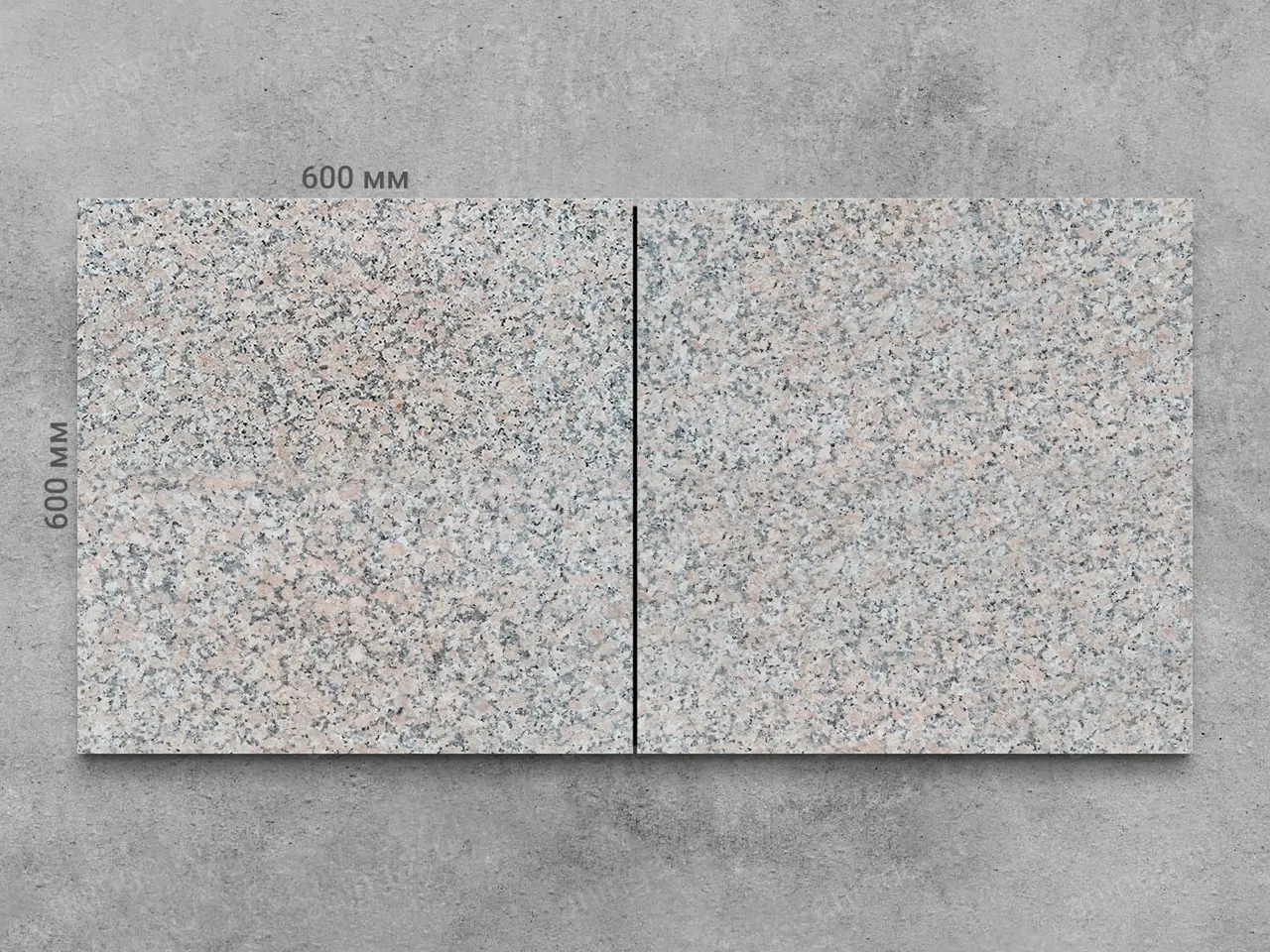 Плитка из гранита MAPLE RED 600x600x20 мм, код 3966
