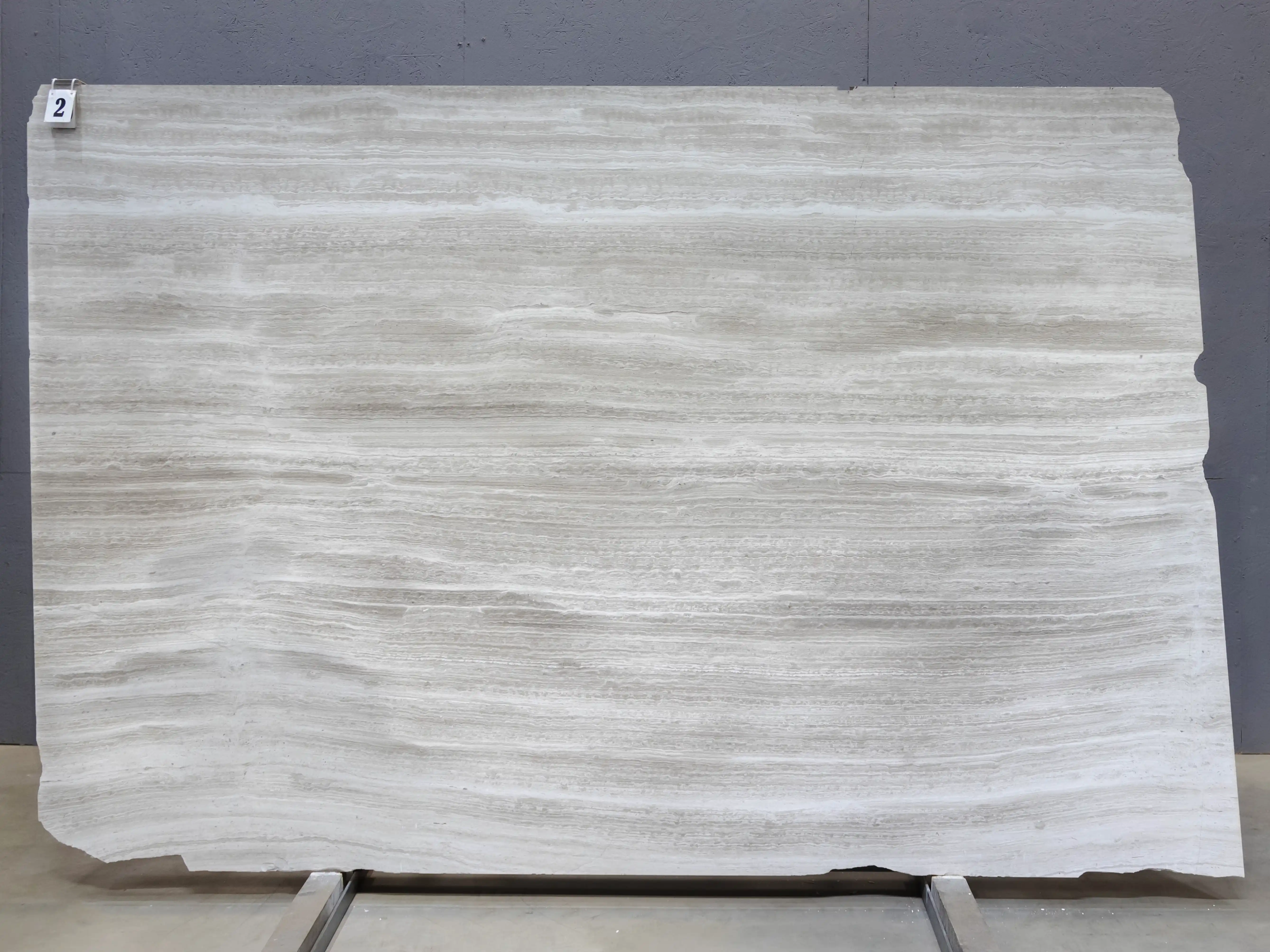 Слэб из мрамора SILK GEORGETTE BIANCO EXTRA полированный 2810x1840x20 мм, код 28757