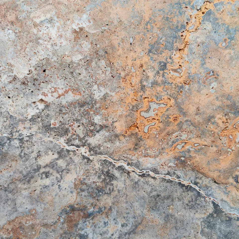 Травертин TITANIUM TRAVERTINE полированный