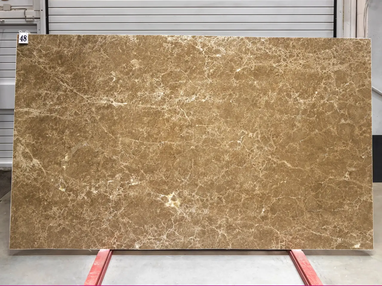 Слэб из мрамора EMPERADOR LIGHT CAFE полированный 2750x1600x20 мм, код 28478